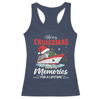 Christmas Cruise Racerback Tank Top Merry Cruisemas Making Memories For A Life Time - Wonder Print Shop