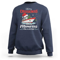 Christmas Cruise Sweatshirt Merry Cruisemas Making Memories For A Life Time - Wonder Print Shop