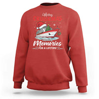 Christmas Cruise Sweatshirt Merry Cruisemas Making Memories For A Life Time - Wonder Print Shop