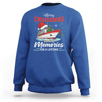Christmas Cruise Sweatshirt Merry Cruisemas Making Memories For A Life Time - Wonder Print Shop