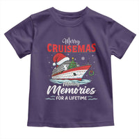 Christmas Cruise Toddler T Shirt Merry Cruisemas Making Memories For A Life Time - Wonder Print Shop