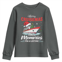 Christmas Cruise Youth Sweatshirt Merry Cruisemas Making Memories For A Life Time - Wonder Print Shop