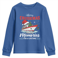 Christmas Cruise Youth Sweatshirt Merry Cruisemas Making Memories For A Life Time - Wonder Print Shop