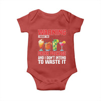 Funny Cruise Ship Baby Onesie Warning I Bought The Drink Package - Wonder Print Shop