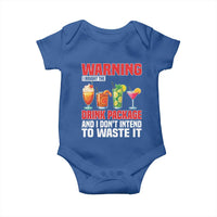 Funny Cruise Ship Baby Onesie Warning I Bought The Drink Package - Wonder Print Shop