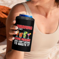 Funny Cruise Ship 4 in 1 Can Cooler Tumbler Warning I Bought The Drink Package - Wonder Print Shop