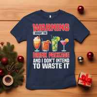 Funny Cruise Ship T Shirt Warning I Bought The Drink Package - Wonder Print Shop
