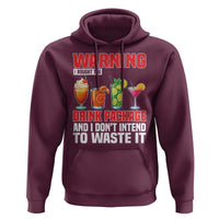 Funny Cruise Ship Hoodie Warning I Bought The Drink Package - Wonder Print Shop