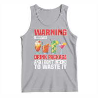 Funny Cruise Ship Tank Top Warning I Bought The Drink Package - Wonder Print Shop