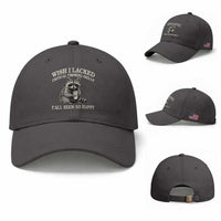 Wish I Lacked Critical Thinking Skills Y'all Seem So Happy Baseball Cap Funny Raccoon Sarcastic Quote