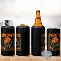 Jimothy Seattle Raccoon Halloween 4 in 1 Can Cooler Tumbler Funny Trash Panda Meme Gift