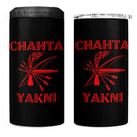Choctaw Nation Chahta Yakni Native American 4 in 1 Can Cooler Tumbler