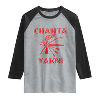 Choctaw Nation Chahta Yakni Native American Raglan Shirt