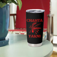 Choctaw Nation Chahta Yakni Native American Tumbler Cup