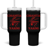 Choctaw Nation Chahta Yakni Native American Tumbler With Handle