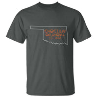 Choctaw Oklahoma OK Map Established 1834 T Shirt