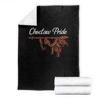 Choctaw Oklahoma OK Pride Native American Throw Blanket