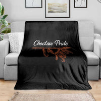 Choctaw Oklahoma OK Pride Native American Throw Blanket