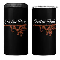 Choctaw Oklahoma OK Pride Native American 4 in 1 Can Cooler Tumbler