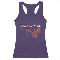 Choctaw Oklahoma OK Pride Native American Racerback Tank Top