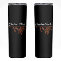 Choctaw Oklahoma OK Pride Native American Skinny Tumbler