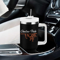 Choctaw Oklahoma OK Pride Native American Tumbler With Handle