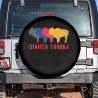 Choctaw Native American Chahta Tushka Spare Tire Cover