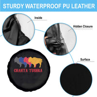 Choctaw Native American Chahta Tushka Spare Tire Cover