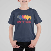 Choctaw Native American Chahta Tushka T Shirt For Kid