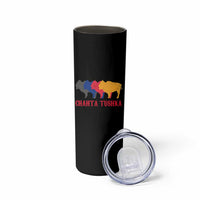 Choctaw Native American Chahta Tushka Skinny Tumbler
