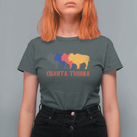 Choctaw Native American Chahta Tushka T Shirt For Women