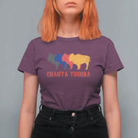 Choctaw Native American Chahta Tushka T Shirt For Women