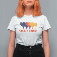 Choctaw Native American Chahta Tushka T Shirt For Women