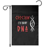 Choctaw Native American DNA Roots Indian Pride Garden Flag