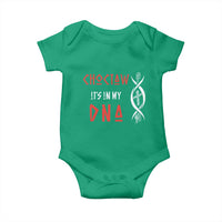 Choctaw Native American DNA Roots Indian Pride Baby Onesie