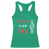 Choctaw Native American DNA Roots Indian Pride Racerback Tank Top