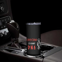 Choctaw Native American DNA Roots Indian Pride Skinny Tumbler