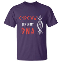 Choctaw Native American DNA Roots Indian Pride T Shirt
