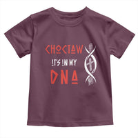 Choctaw Native American DNA Roots Indian Pride Toddler T Shirt