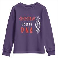 Choctaw Native American DNA Roots Indian Pride Youth Sweatshirt