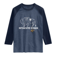 Lakota Tribe Teton Sioux Nation Native American Pride Raglan Shirt