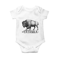 Tatanka Lakota Buffalo Bison Native American West Wildlife Baby Onesie