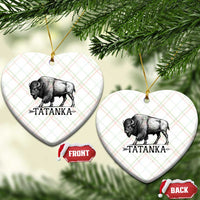 Tatanka Lakota Buffalo Bison Native American West Wildlife Ceramic Ornament