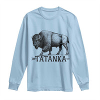 Tatanka Lakota Buffalo Bison Native American West Wildlife Long Sleeve Shirt
