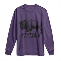 Tatanka Lakota Buffalo Bison Native American West Wildlife Long Sleeve Shirt