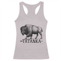 Tatanka Lakota Buffalo Bison Native American West Wildlife Racerback Tank Top