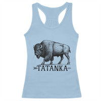 Tatanka Lakota Buffalo Bison Native American West Wildlife Racerback Tank Top