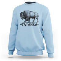 Tatanka Lakota Buffalo Bison Native American West Wildlife Sweatshirt