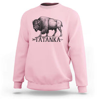 Tatanka Lakota Buffalo Bison Native American West Wildlife Sweatshirt