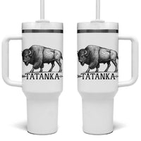 Tatanka Lakota Buffalo Bison Native American West Wildlife Tumbler With Handle